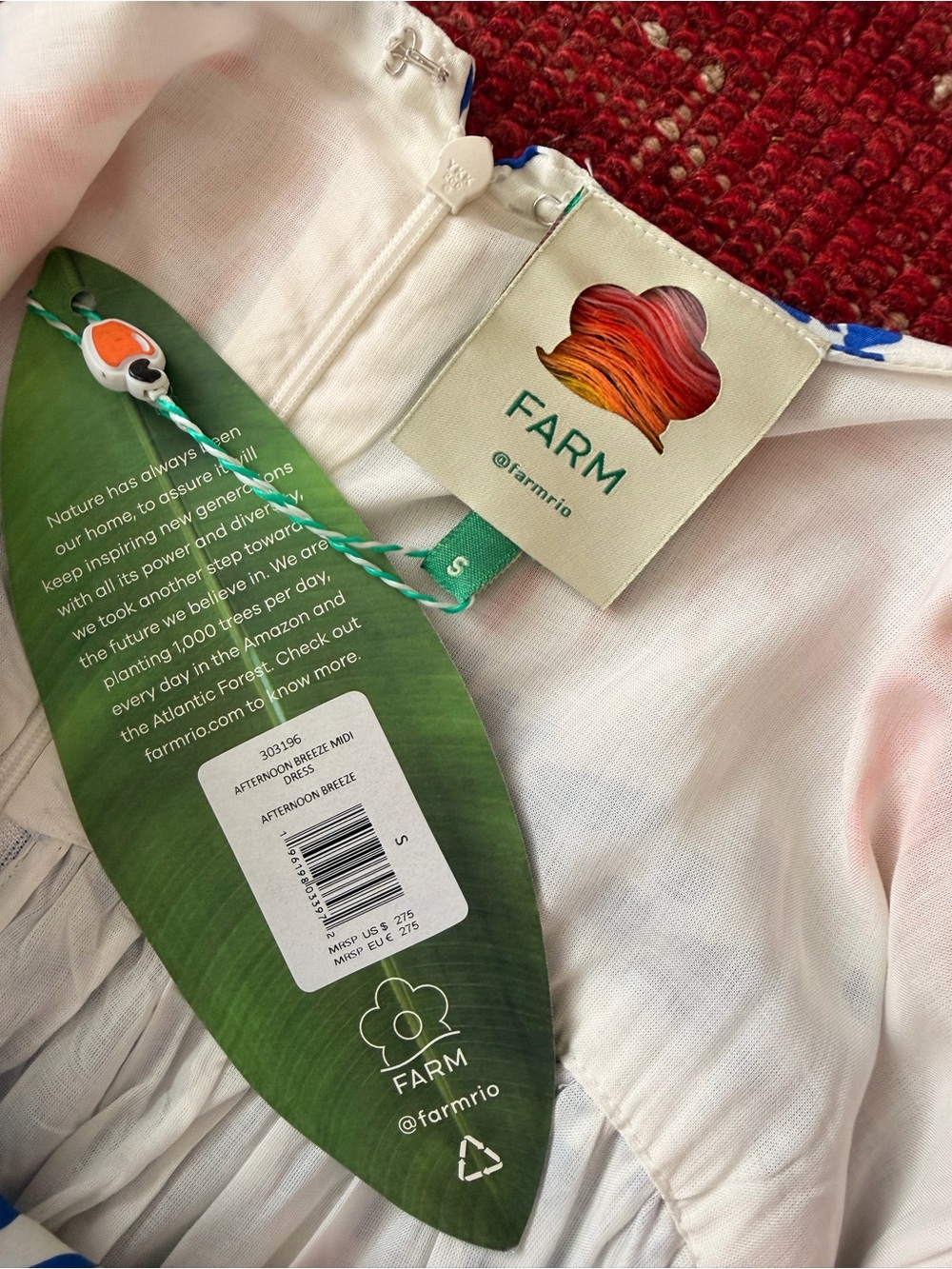 Farm Rio Dress NWT Size Small - Picture 2 of 6